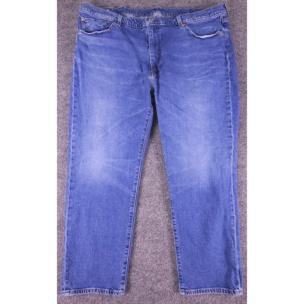 Levi's Premium Lot‎ 512 Big E Jeans Men's Size 48x30 (44x27) Blue Denim Medium